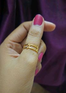 Combo Of 3 Gold Plated Anti-tarnish Statement ring