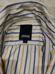 Classic Striped Button-Down Shirt