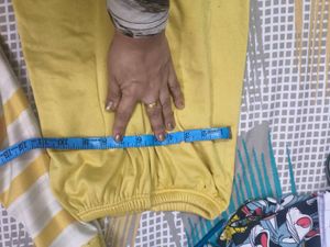 Cute Yellow Striped Motorcycle Pajama Set