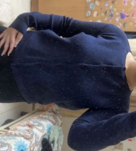 Blue Cardigan