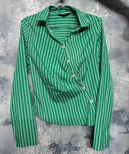 The Ever Green Wrap Top