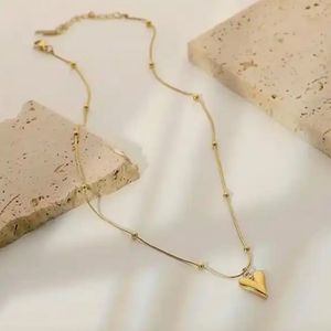 Elegant Gold Heart Necklace