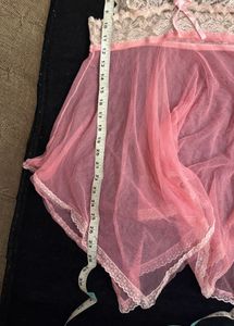 Lace Trim Babydoll Nightie