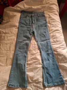 Light Wash Flare Jeans