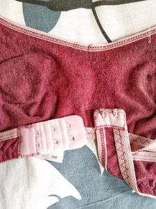 Maroon Bralette