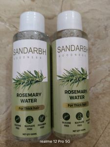 Goodness Rosemary Hair Water