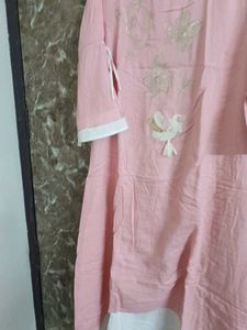 pink kurti super soft