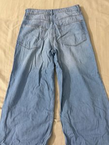 Light Wash Wide Leg Jeans