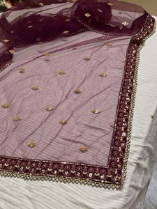 Embroidered Kurta with Tassel Hem