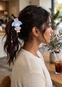 Cute Kawaii Hair Clips Set- 5
