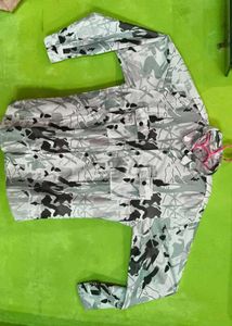 Men's Camouflage Print Casual Shirt