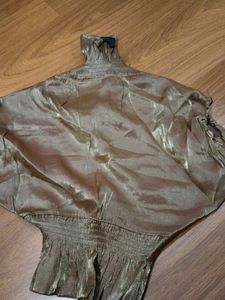 Stylish Golden Shrug (Designer Make)