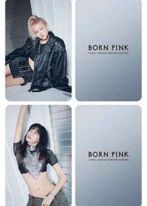 🖤 BORN PINK — LAMINATED PHOTOGRAPHS pack of an