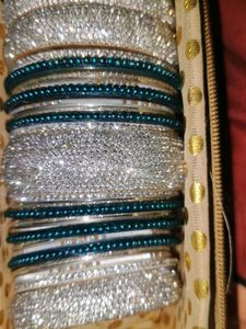 bridal Sparkling Bangles Set (47 peice)