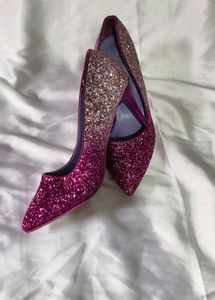 Sparkly Pink Heels