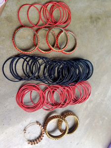 Red Velvet Bangles