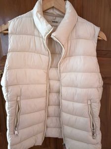 Mango Cream Puffer Vest