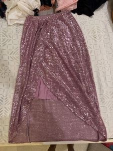 Sparkly Rose Gold Skirt