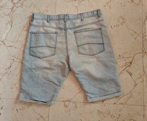 Men's Light Wash Denim Shorts