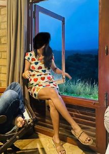 Cute Heart Print Dress