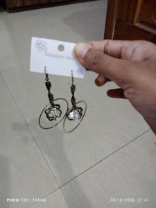 Unique Dangling Hoop Earrings
