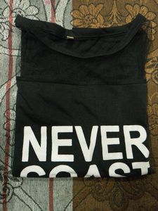 Sheer Mesh Graphic T-Shirt
