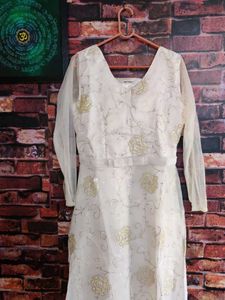 Elegant Sheer Sleeve Dress