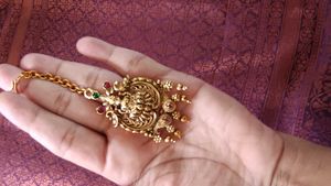 Antique Gold Bridal Jewelry Set