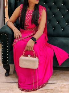 Final price🩷 Ready to wear saree dress