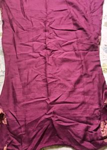 Beautiful Maroon Colour Kurti