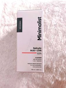 Minimalist Anti-Acne Salicylic Acid 2% Face Wash F