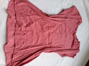 Pink T-Shirt with Sequin Wings