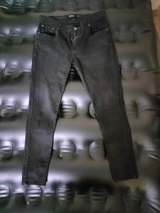 PRICE Drop Splash Faded Black Jeans