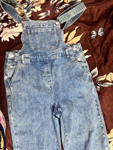 Blue Denim Overalls