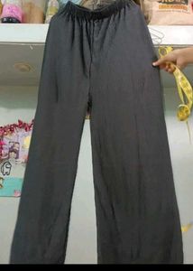 Wide Leg Black Palazzo Pants