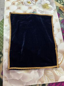 laddu Gopal Rajai  Gadda colour blue fabric velvet