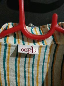 100% Cotton Crop Shirt