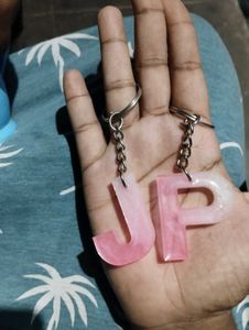 Custom Letter Keychain Set