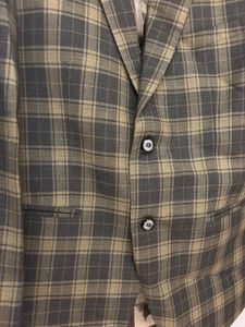 Heritage check blazer