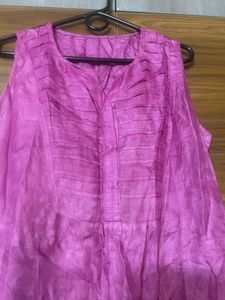 Pure Tussar Silk Kurti  Women L-xl