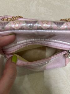 Blush Pink Floral Embroidered Vanity &amp; Makeup Case