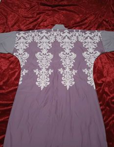🌸Dubai Imported Dual-Tone Embroidered Abaya