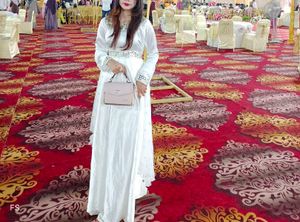 Pakistani trending gown 2 pc set