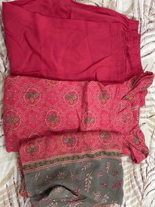 Palazo Suit With Duptta