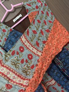Zara Boho Patchwork Maxi Dress for L &amp;xl