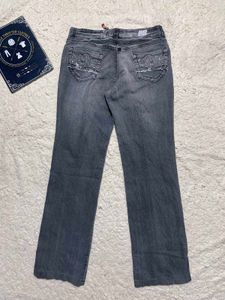 Grey Wash Denim Jeans
