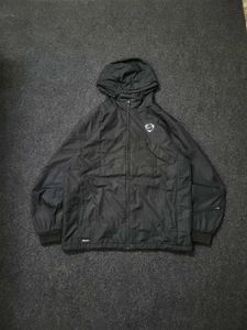 Nike Black Hooded Windbreaker Jacket