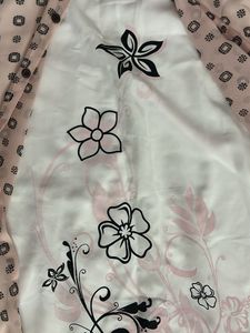 Elegant Pink Floral Kurta Set