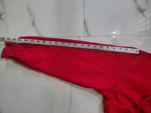Red oversized Hoodie