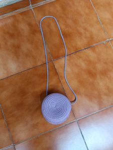 Cute Purple Sling Bag